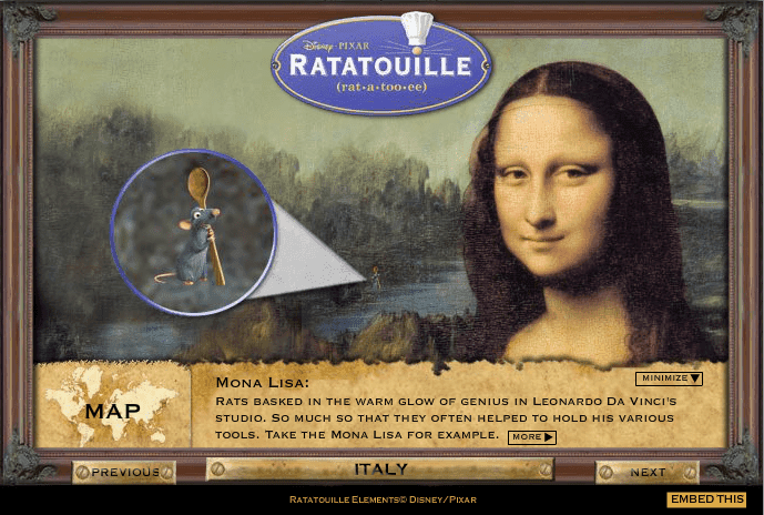 Ratatouille: Rats Throughout History screenshot