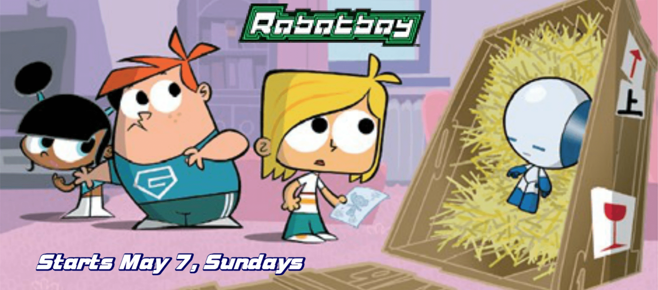 Cartoon Network Asia 2006 Website: Robotboy Banner screenshot