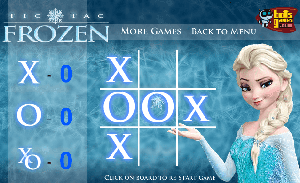 Tic Tac Frozen Elsa screenshot