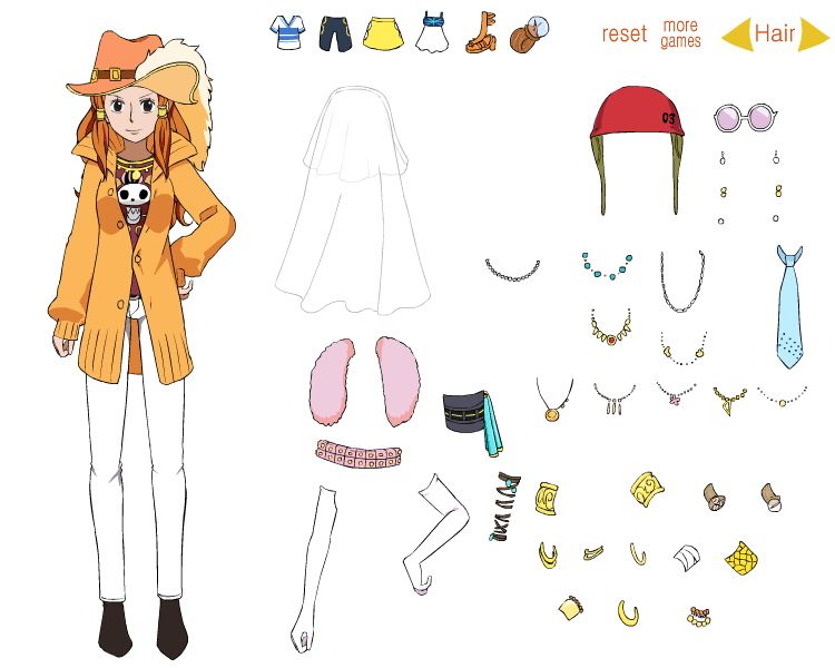 Nami Dress Up V3 screenshot