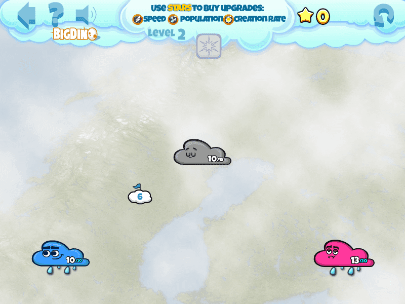 Cloud Wars SnowFall screenshot