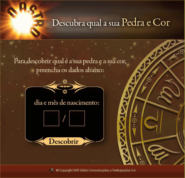 O Astro: Descubra qual a sua Pedra e Cor screenshot