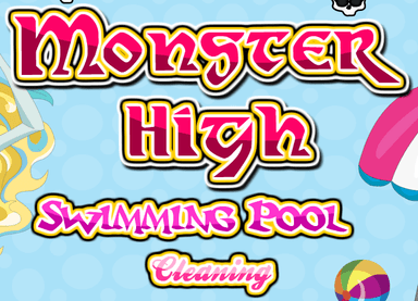 Monster High Swimming Pool Cleaning