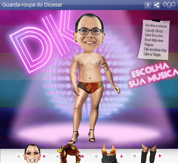 Guarda-roupa do Dicesar screenshot