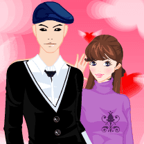 Valentine Couple Dressup
