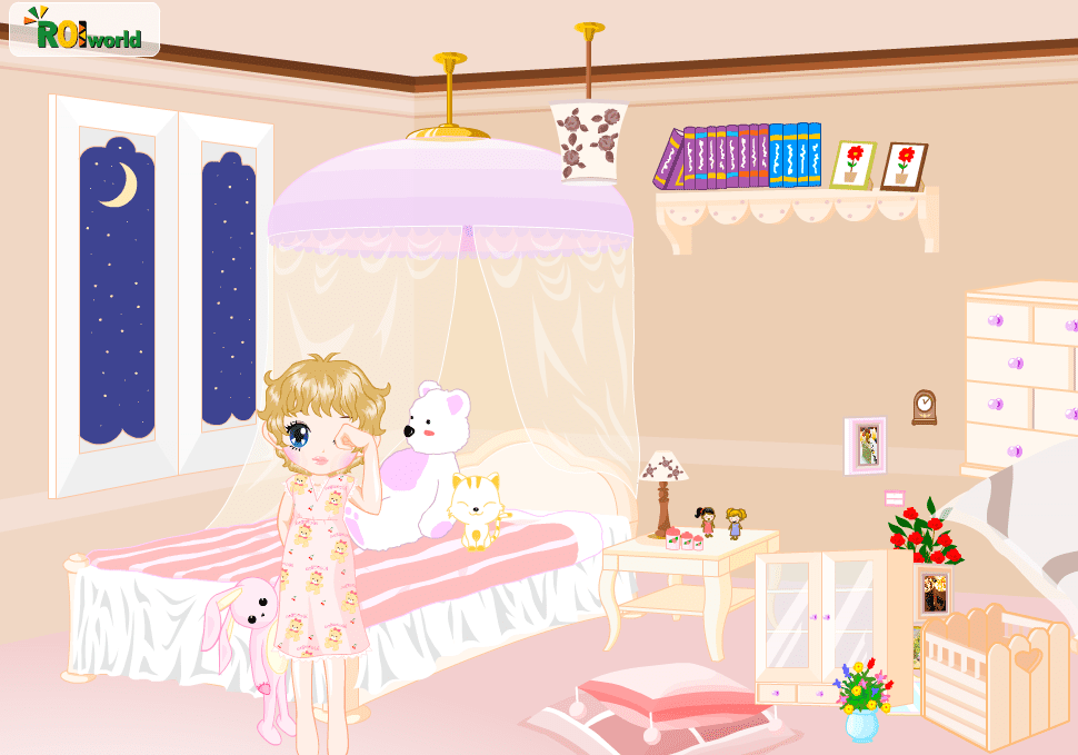 Roiworld Room Maker 020 Bedtime screenshot