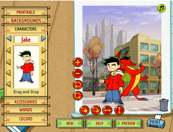 Rose's Print Shop screenshot