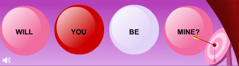 M&M's Valentines Day Ecard 2005 screenshot