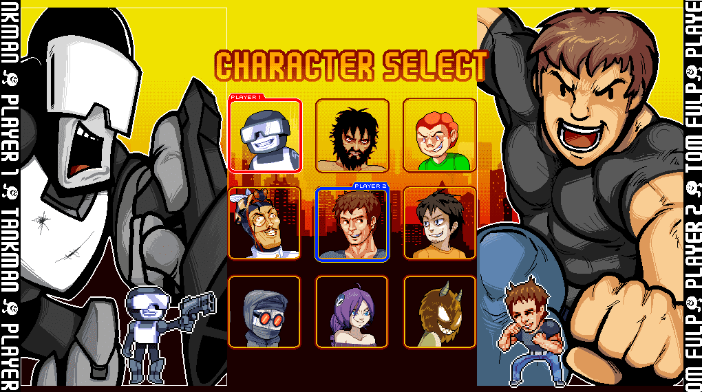 Super Newgrounds Hyper Fighter II Turbo Edition screenshot
