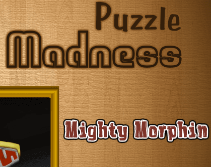 Puzzle Madness Mighty Morphin