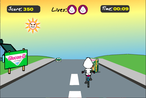 Crazy Cyclist screenshot