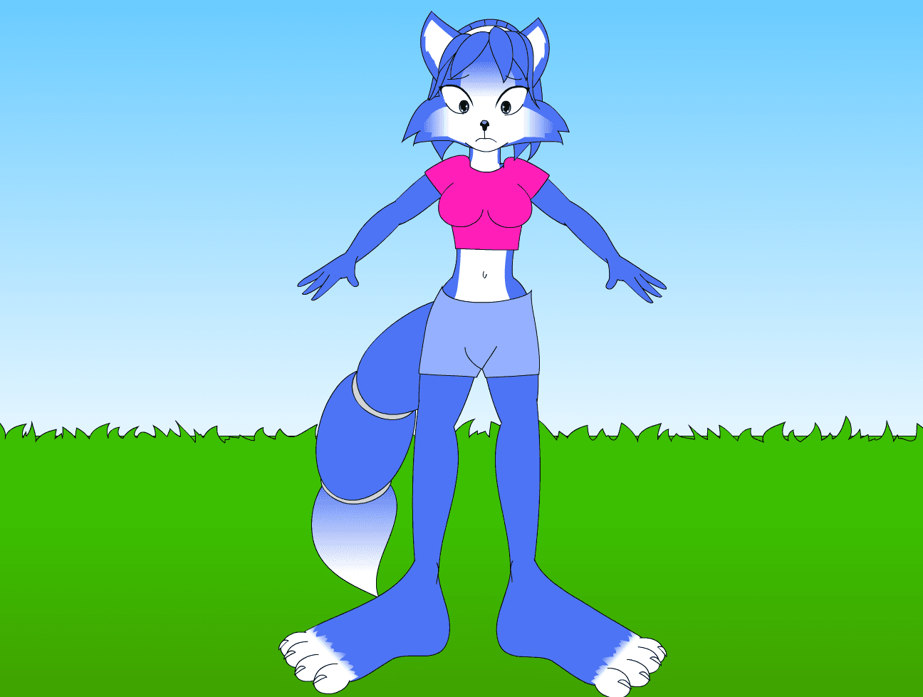 Krystal's Growing Feet screenshot