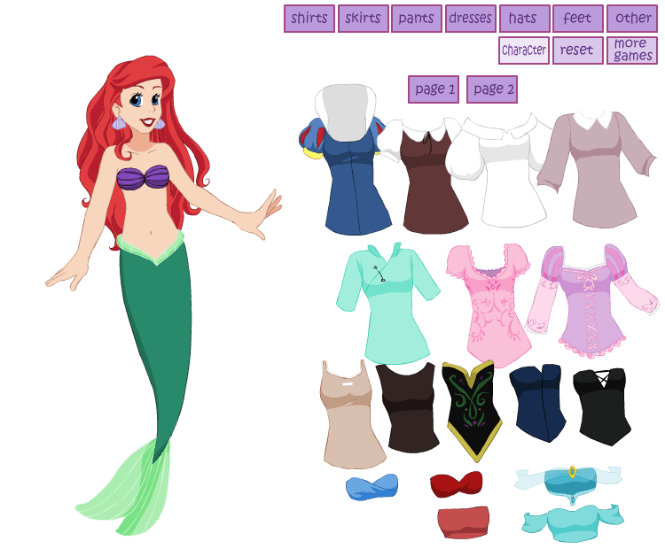 Disney Girls Dress Up screenshot