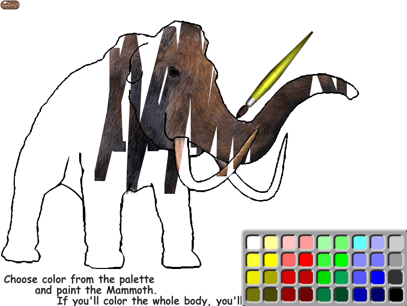 Paint the Mammoth screenshot