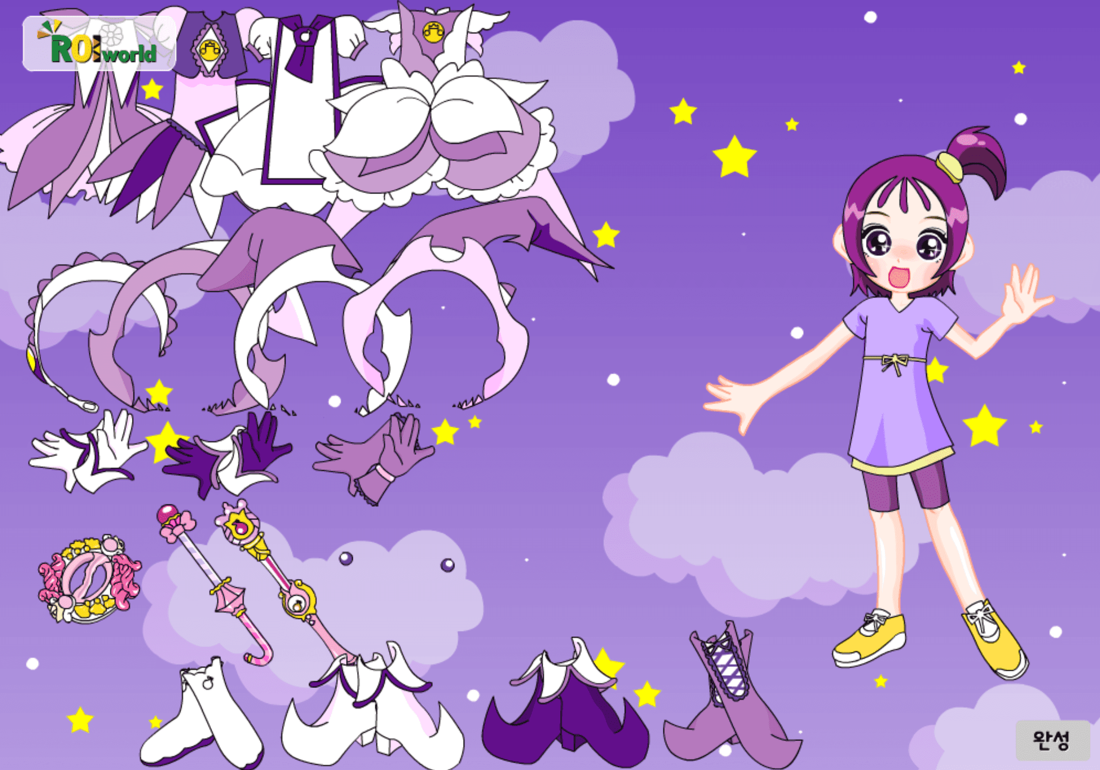 Roiworld Ojamajo DoReMi Onpu Dressup screenshot