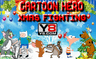 Cartoon Hero Xmas Fighting
