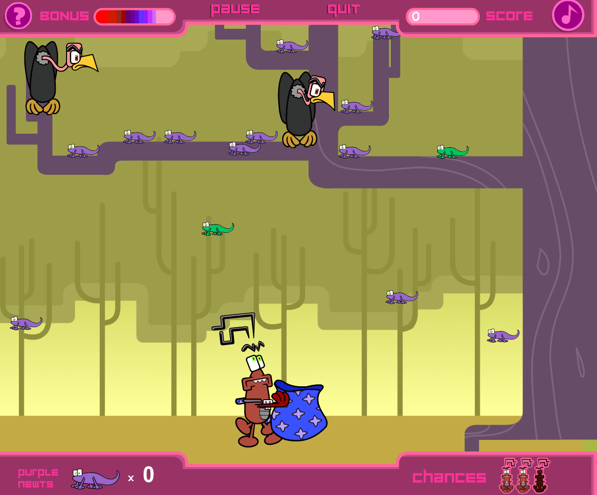 Me! Carl! The Evil Cockroach Wizard Game! screenshot