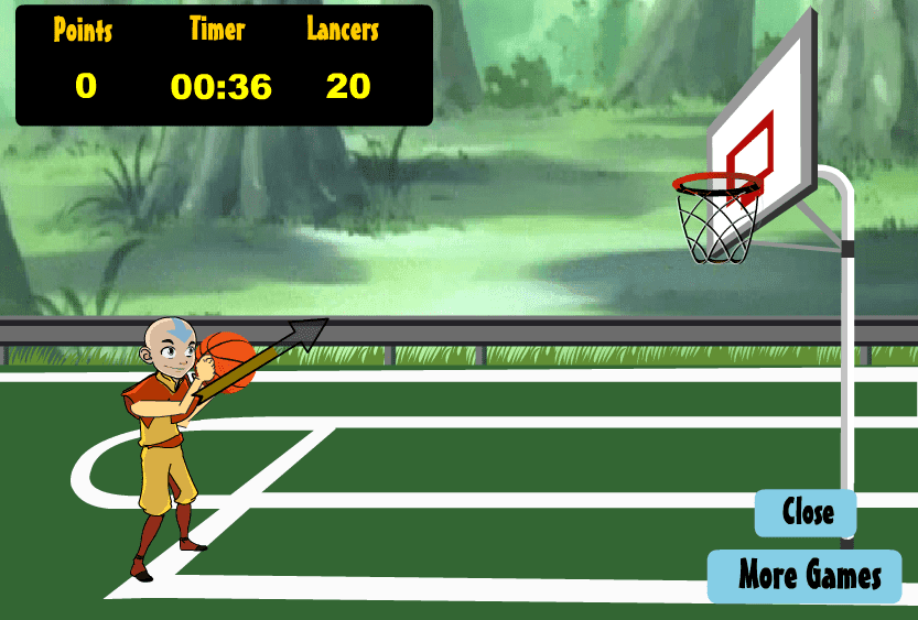 Avatar Aang Basketball screenshot