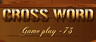 Crossword Game Play - 73
