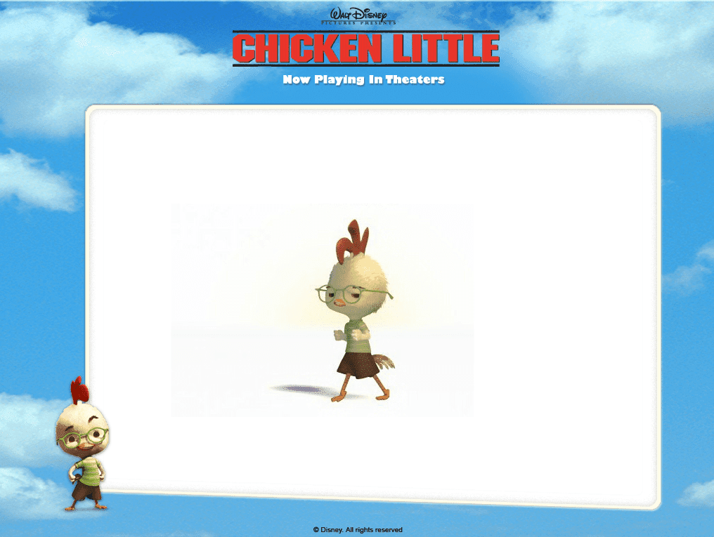 Chicken Little Screensaver screenshot