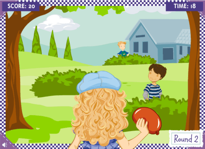 Holly Hobbie: Holly's Water Balloon Blast screenshot