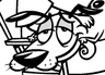 Cartoon Network Coloring: Courage the Cowardly Dog