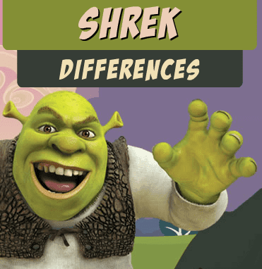 Shrek Differences
