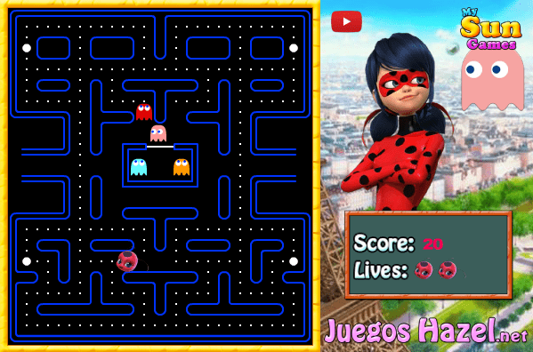 Miraculous Ladybug Pac-Man screenshot
