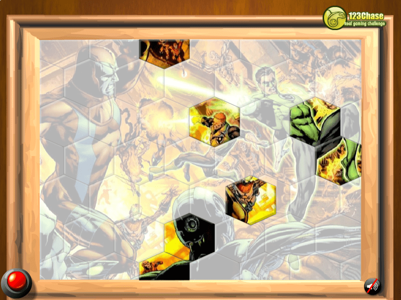 Green Lantern Fix My Tiles screenshot