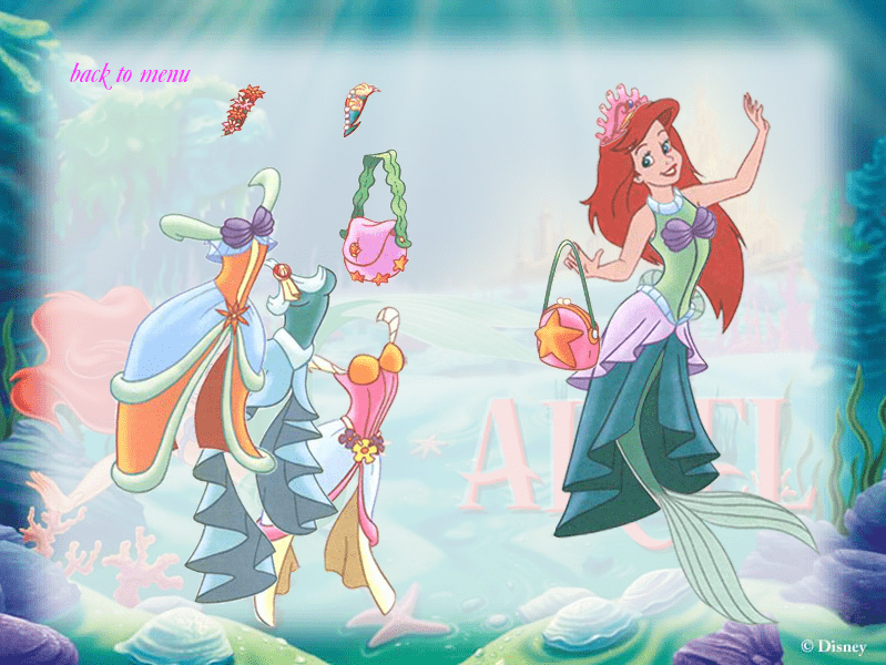 Disney Princess Dress Up Game screenshot