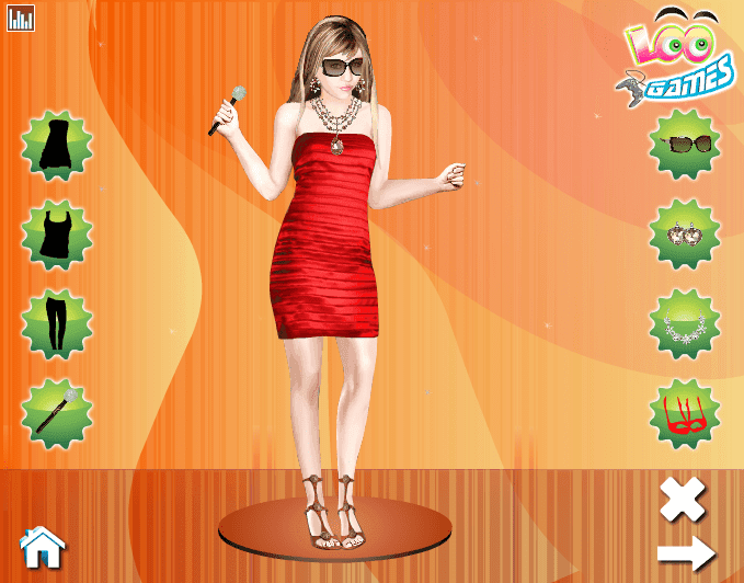 Hannah Montana Dress Up screenshot