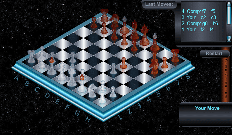 3D Galactic Chess screenshot