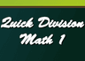 Quick Division Math 1