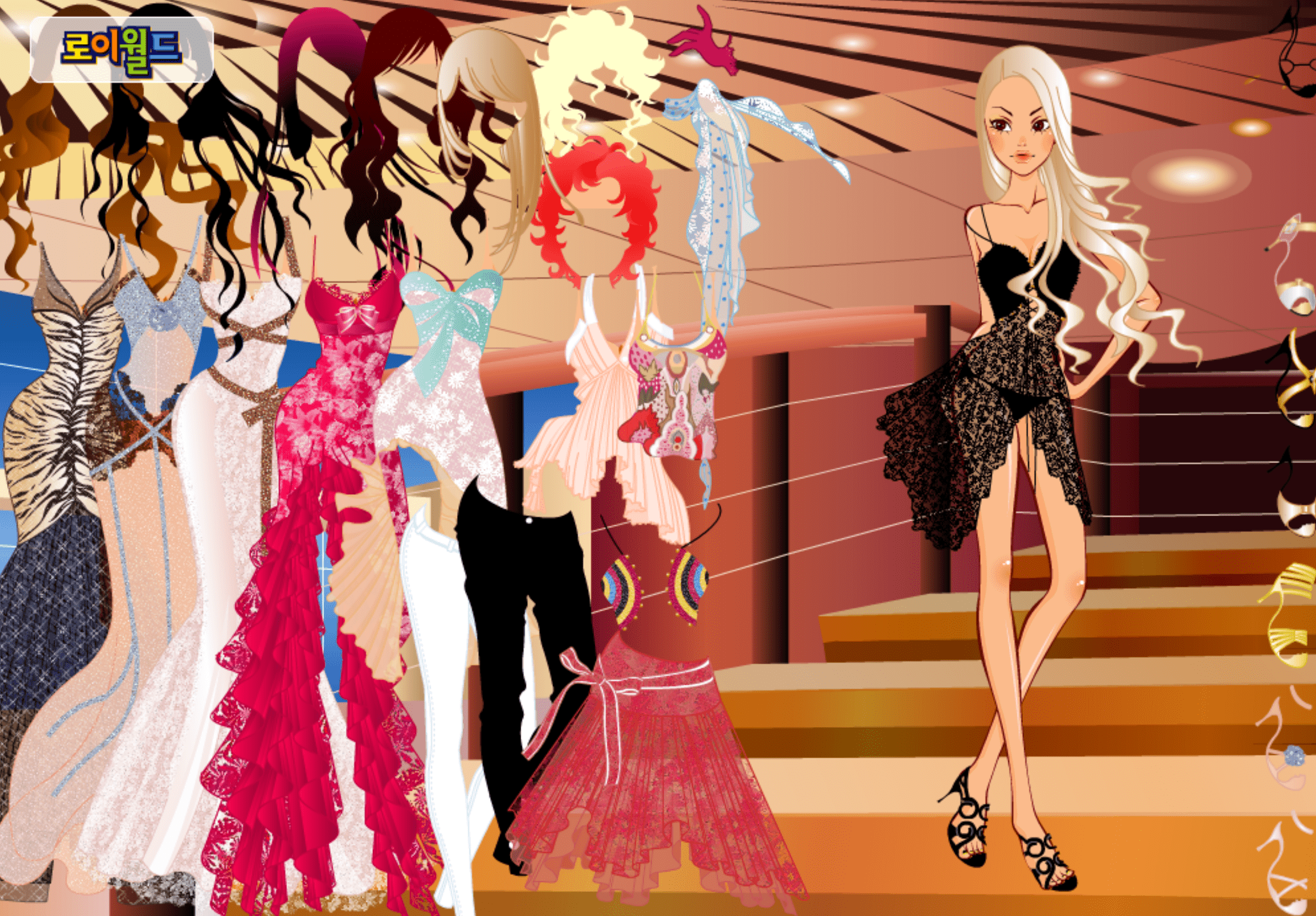 Roiworld Sexy Gal Dressup screenshot