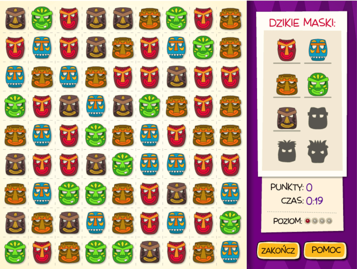 Dzikie maski screenshot