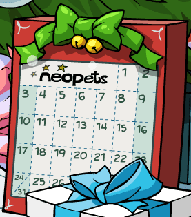 Neopets Preloader: Advent Calendar 2006