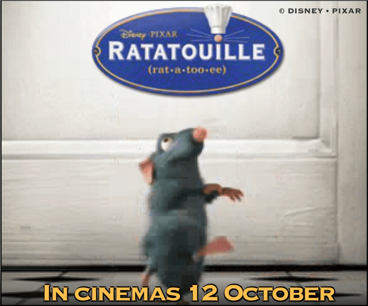 Ratatouille 'Kick' Banner Ad screenshot