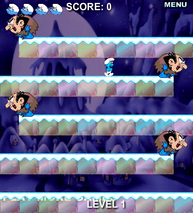 The Smurfs Snowball screenshot