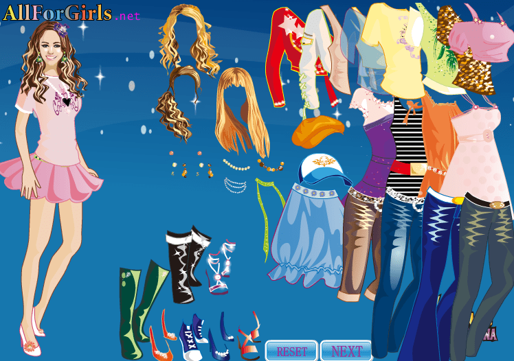 Hannah Montana Dress Up screenshot