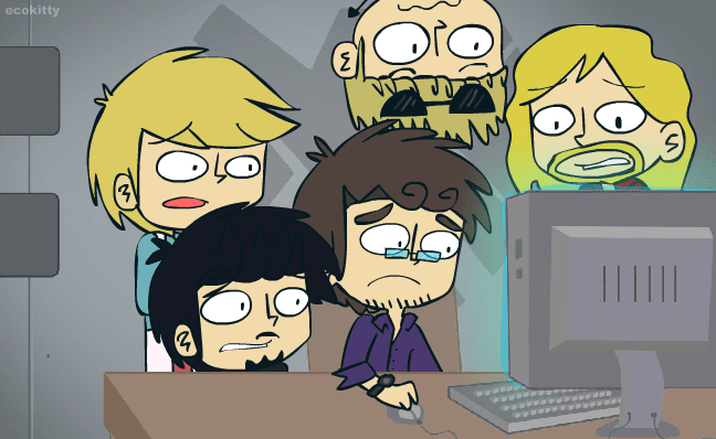 5 Drunk Avengers Play Slenderman -Flash- screenshot