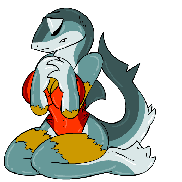 Shark Anthro Mid TF Chibi screenshot
