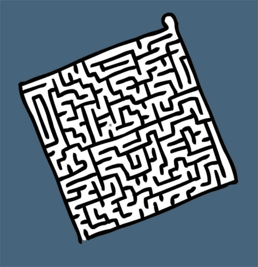 Labyrinthe chiant screenshot
