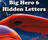 Big Hero 6 Hidden Letters