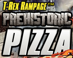 T-Rex Rampage Prehistoric Pizza