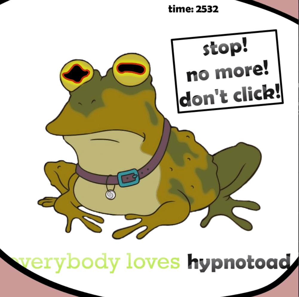 Hypnotoad screenshot
