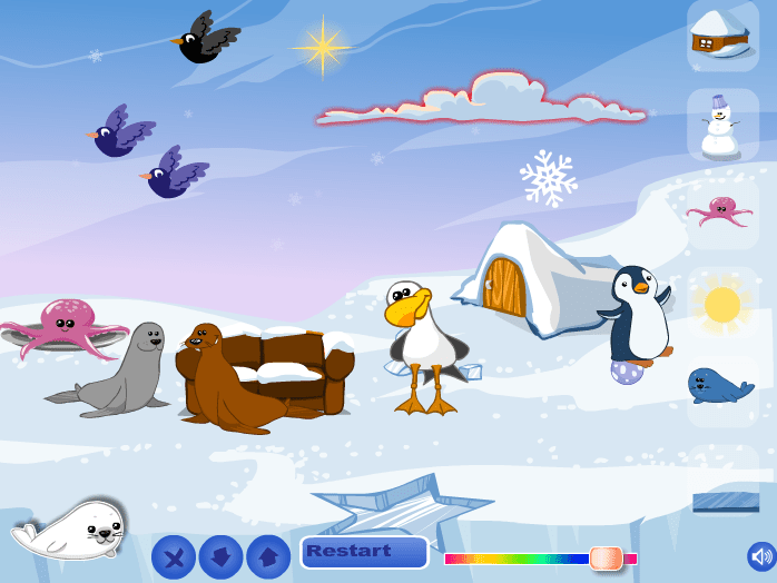Baby Seal Snowland screenshot