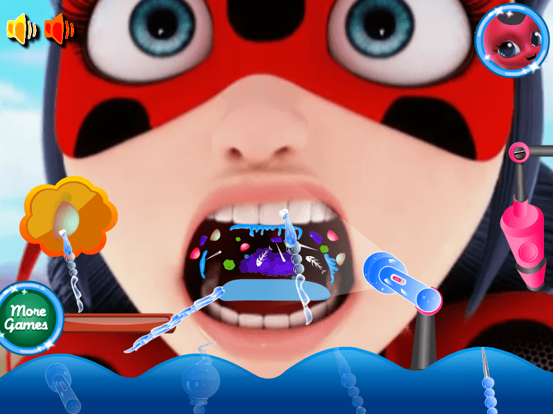 Miraculous Ladybug Throat Doctor screenshot