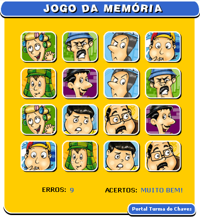 Jogo da Memória screenshot