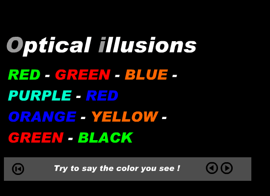 Optical Illusions screenshot
