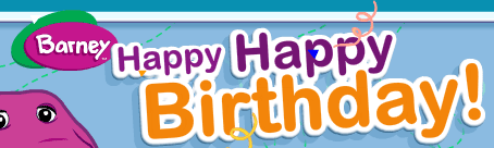 Barney Happy Happy Birthday!